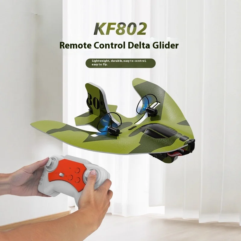 

2-Channel Kf802 Glider Stunt Remote Control Glider Rc Model Airplane Children'S Birthday Gift