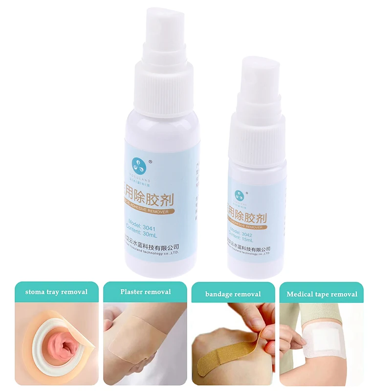 15/30ML Colostomy Adhesive Wipe-Off Spray  Adhesive Remover Ostomy Bag Care Products