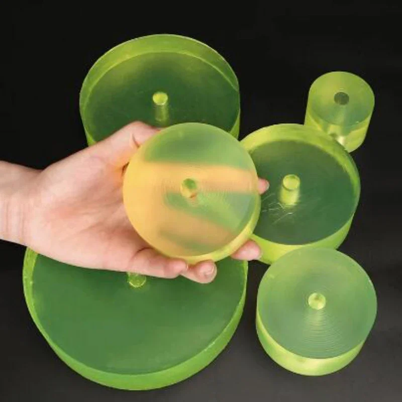 30Mm-50Mm Ronde Polyurethaan Buffer Pad Pu Ronde Rubberen Pad Rundvlees Pees Schokabsorberende Pakking Voor Werktuigmachine/Pons/Mal