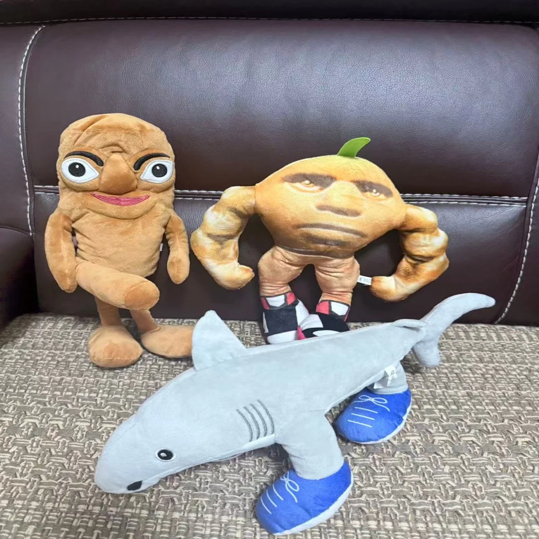 جديد دمية على شكل حيوان Tralalero Tralala القرش أفخم Tingtungung Sahur الدماغ الإيطالي روت القرش أفخم Peluches محشوة دمية لعبة الهدايا