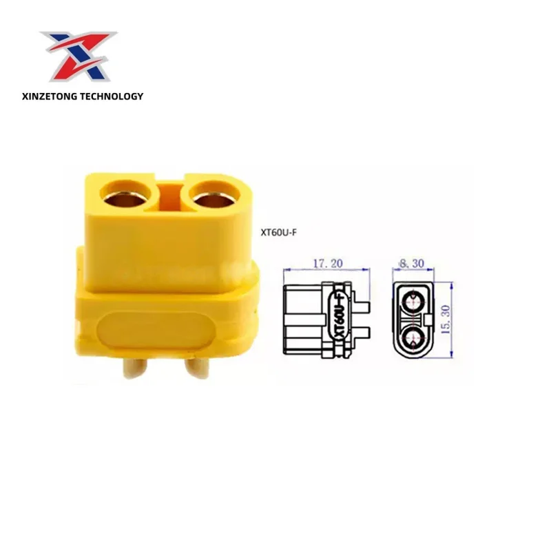 Amass XT60U Genuine 30A Connector for Lithium Battery Energy Storage - High Current Connector