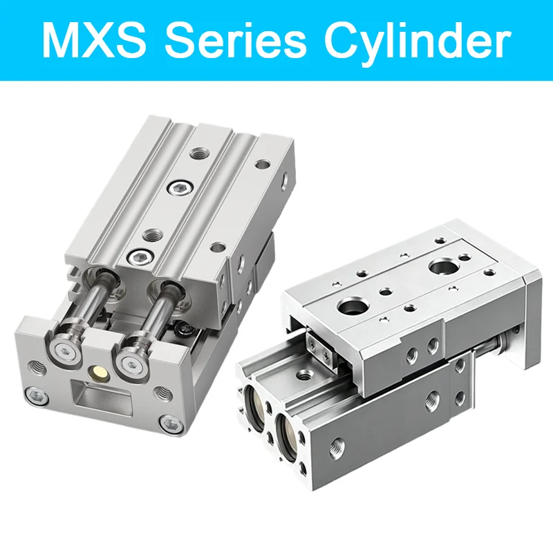 MXS Series Sliding Table Cylinder  MXS6 MXS8 MXS12 MXS16 MXS20 MXS25 Stroke 10mm 20mm 30mm 40mm 50mm 75mm 100mm 125mm