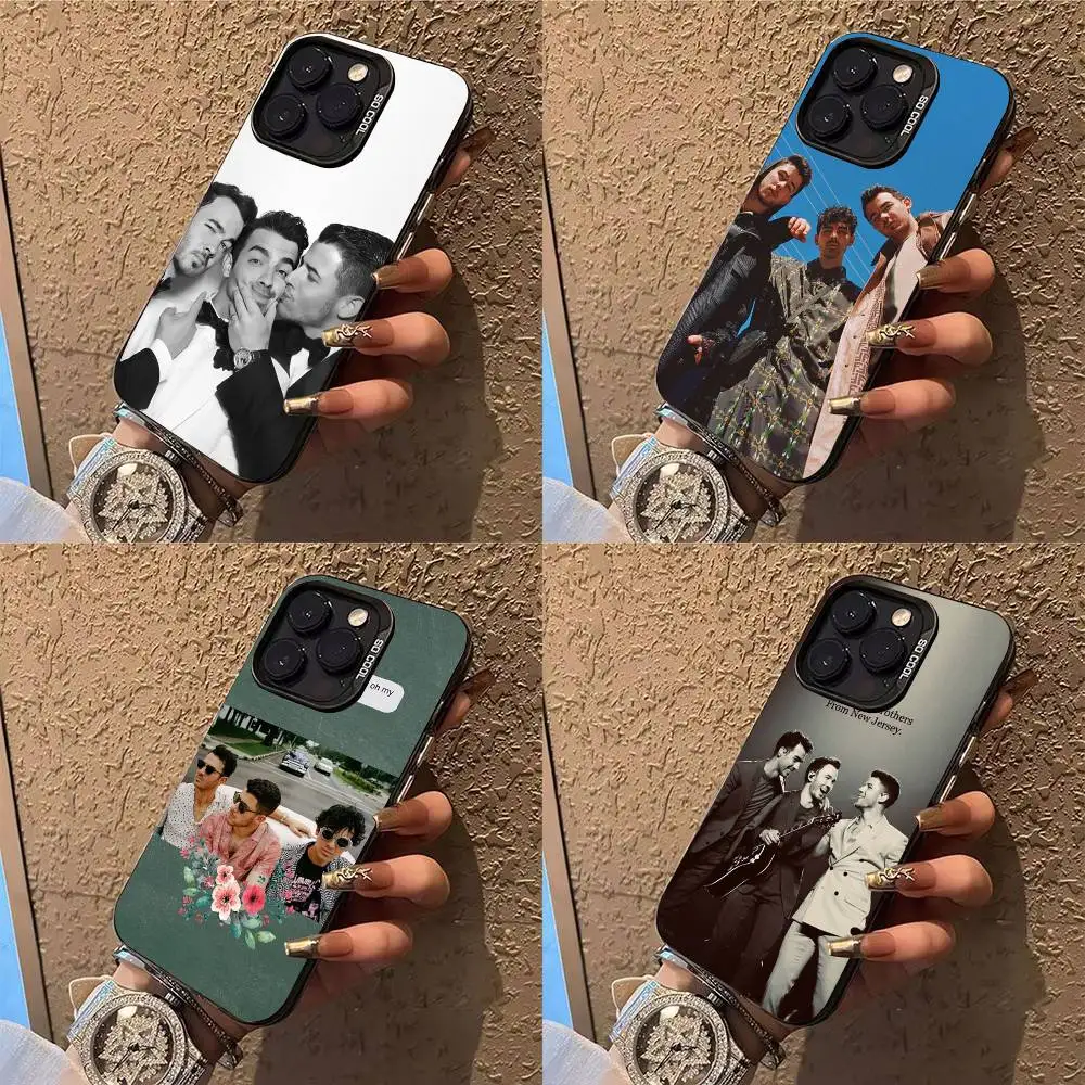 

Band J-Jonas B-Brothers Phone Case Phone Case For iPhone 14 16 15 11 12 13 Pro Max Mini Plus Shockproof Cover