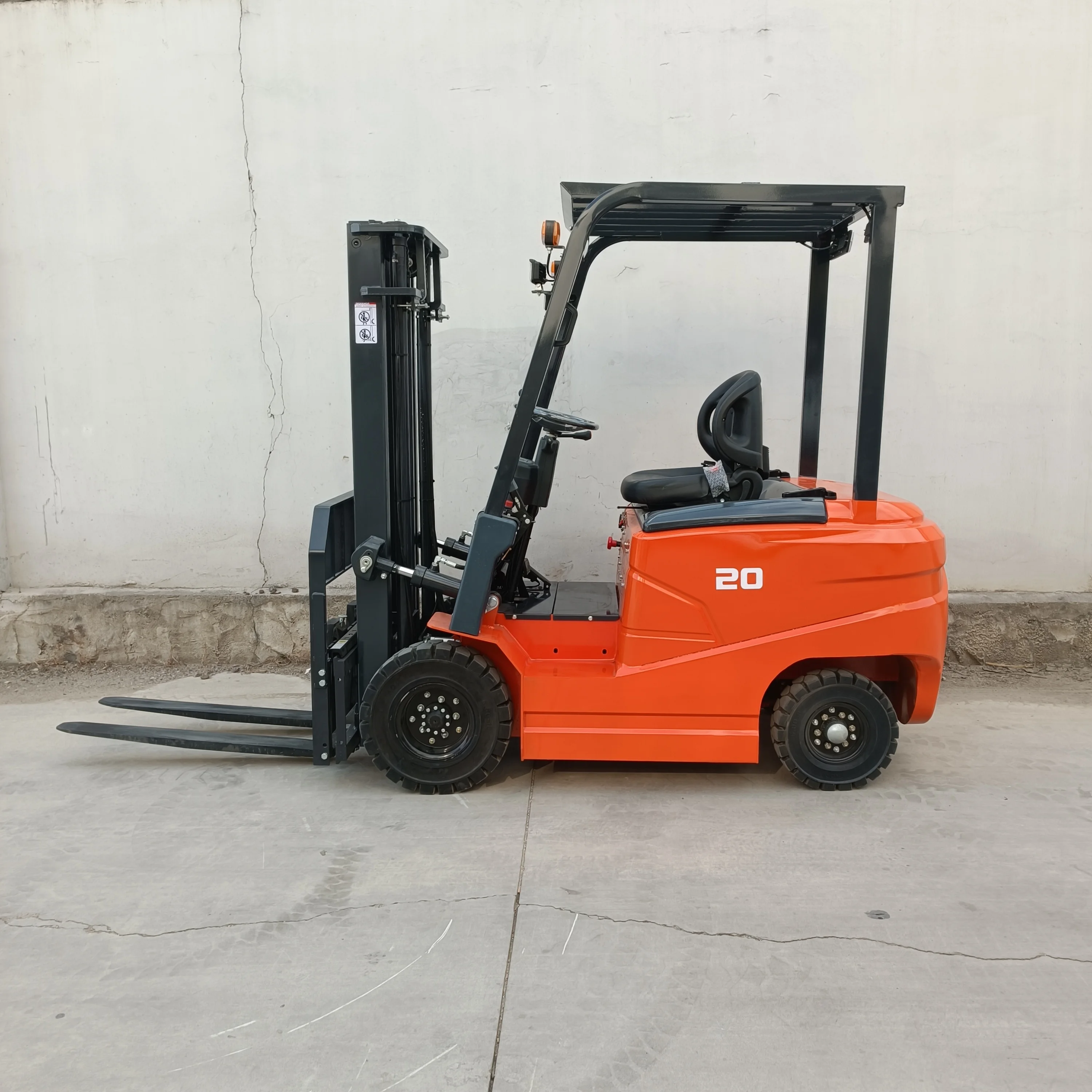 Electric Forklift Pallet Jack Stacker Battery Operated Lift Truck For Factory Warehouse Material Handling