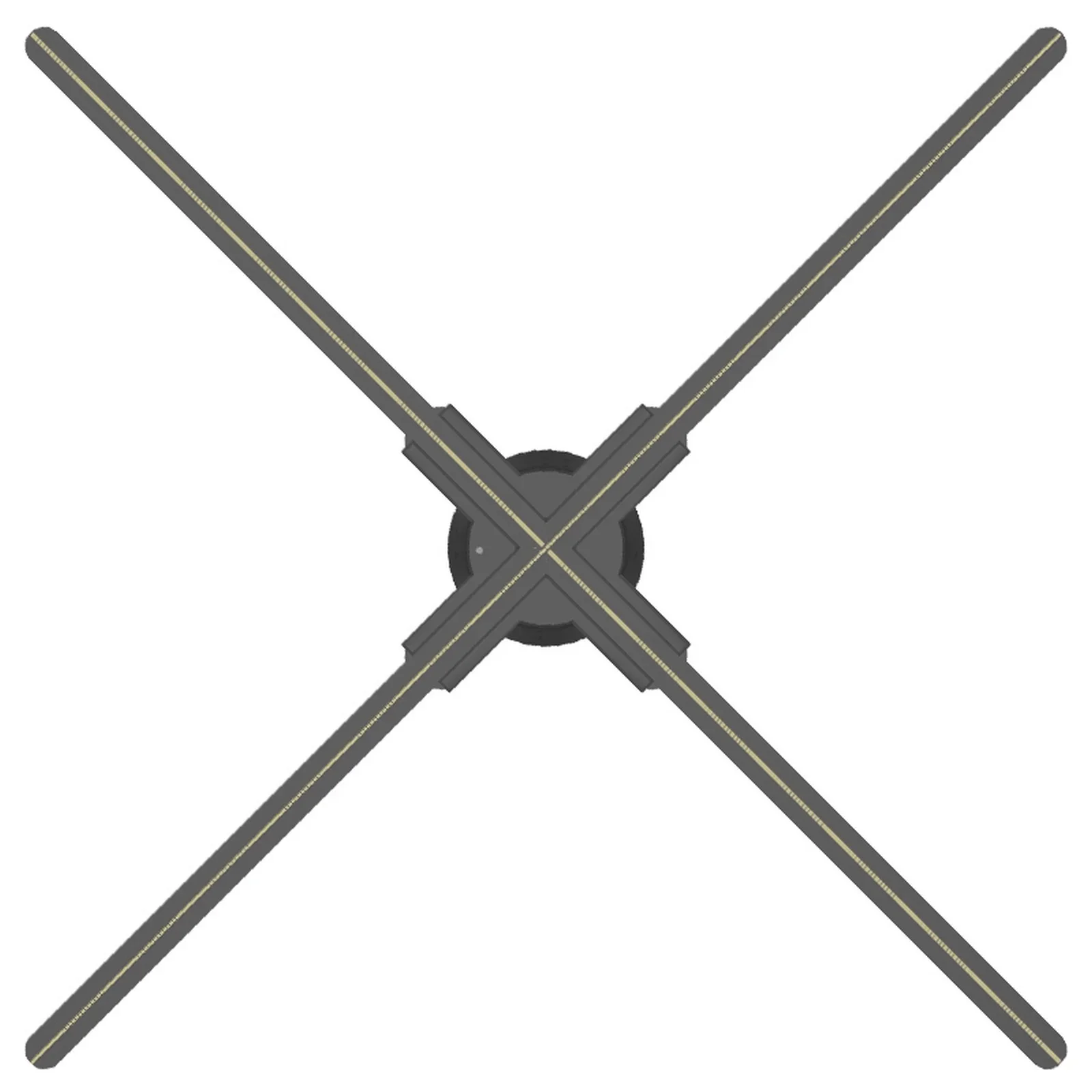 

80 см 3D-голограммный проектор, голый глаз, плавающее изображение, рекламное оборудование, 3D-экран вентилятора, светодиодный голограммный дисплей, рекламная машина