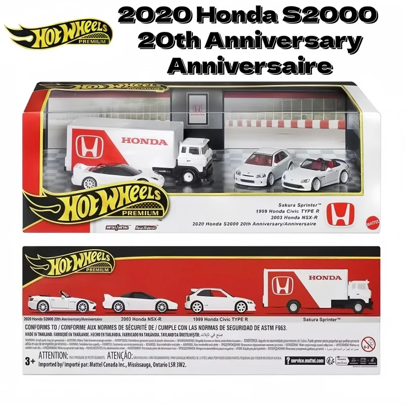 

Новый 1/64 Hot Wheels Premium Honda Garage Series GMH39 9C7D 2020 Honda S2000 20th Anniversary/Anniversaire Коллекционная модель автомобиля