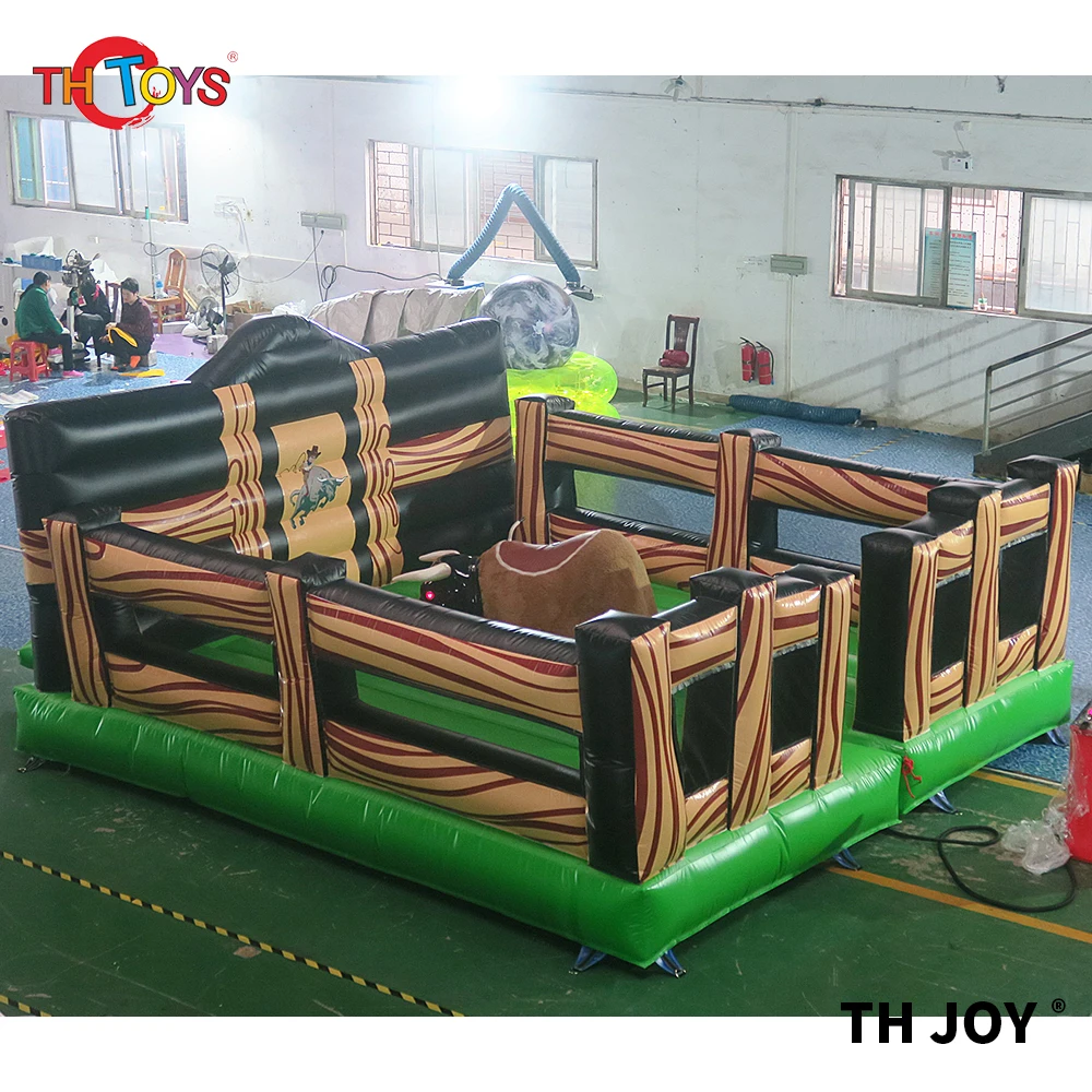 mechanical bull Rodeo inflatable bull riding game, inflatable bull riding Rodeo bull, inflatable Rodeo sport game,free sea ship