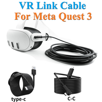 Cable For Meta Quest 3/3S 3.0 Link Cable Steam VR High Speed Stable Data Transmission Can Cast The Screen Connection For Quest 2