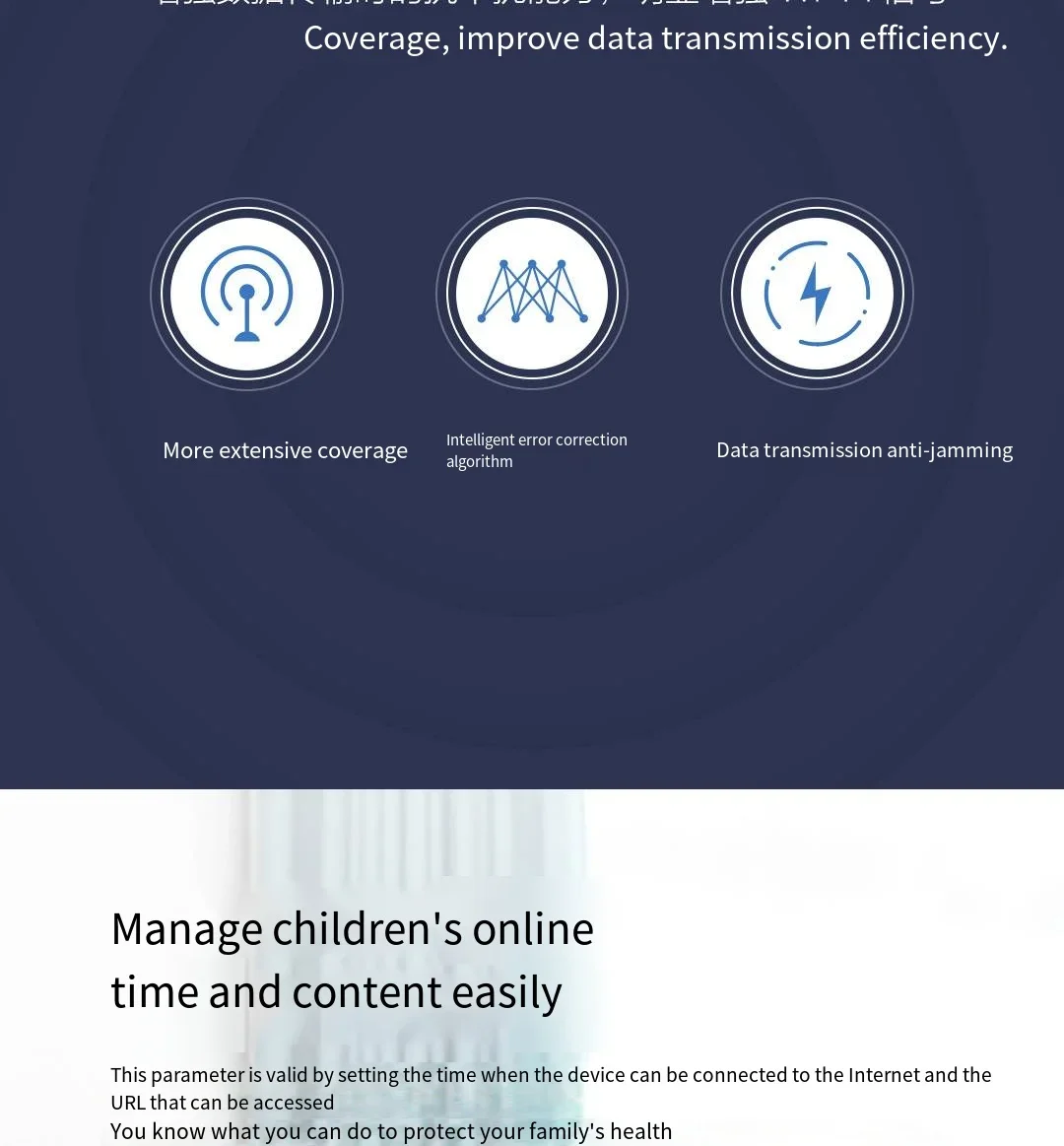 جهاز توجيه Xiaomi 4A Gigabit Edition 1000M 100M 5GHz 2.4 جيجا هرتز WiFi ROM 16 ميجابايت DDR3 64 ميجابايت 128 ميجابايت مكاسب عالية 4 هوائيات التحكم عن بعد Mi APP