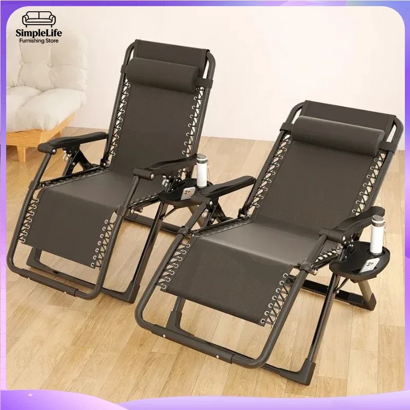 Zero Gravity Recliner Chair Portable Folding Outdoor Lounge Chair for Camping Backyard Patio Adjustable Height with Cup