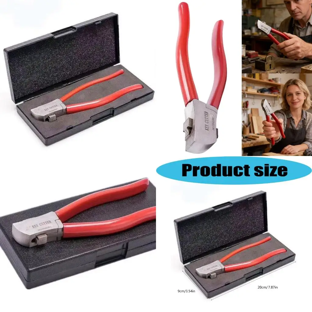 

Точные плоскогубцы для надрезки ключей с удобной ручкой, идеально подходящие для регулировки заготовок ключей, высокое качество