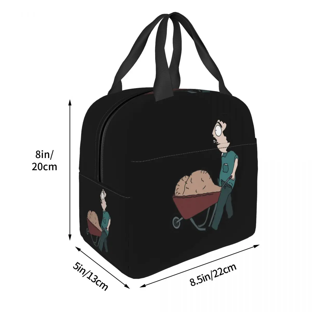 Southpark Epic Randy Marsh Balls Lunch Bags Insulated Bento Box Lunch Tote Picnic Bags Thermal Bag for Woman Student School