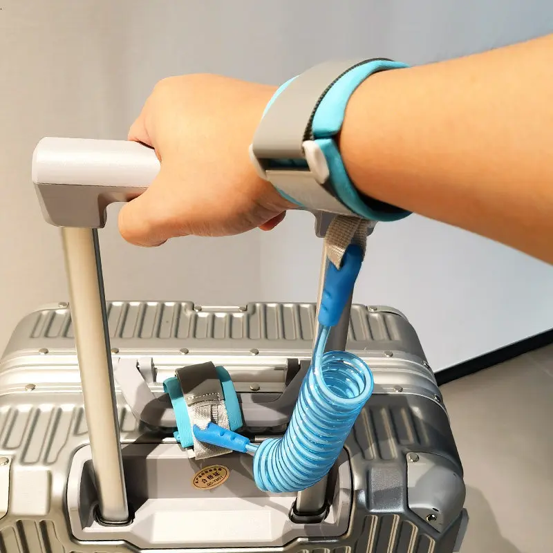 Train and High-speed Rail Anti-theft Lock Luggage Anti-theft Traction Rope Telescopic Anti Loss Artifact
