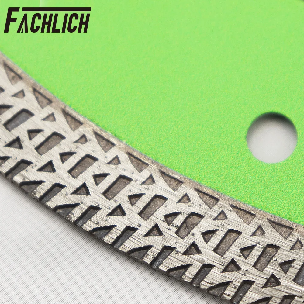 FACHLICH 1pc Dia105/115/125/180/230mm Diamond Mesh Turbo Cutting Disc Saw Blade Cutter Marble Granite Tile Ceramic Cut Plate