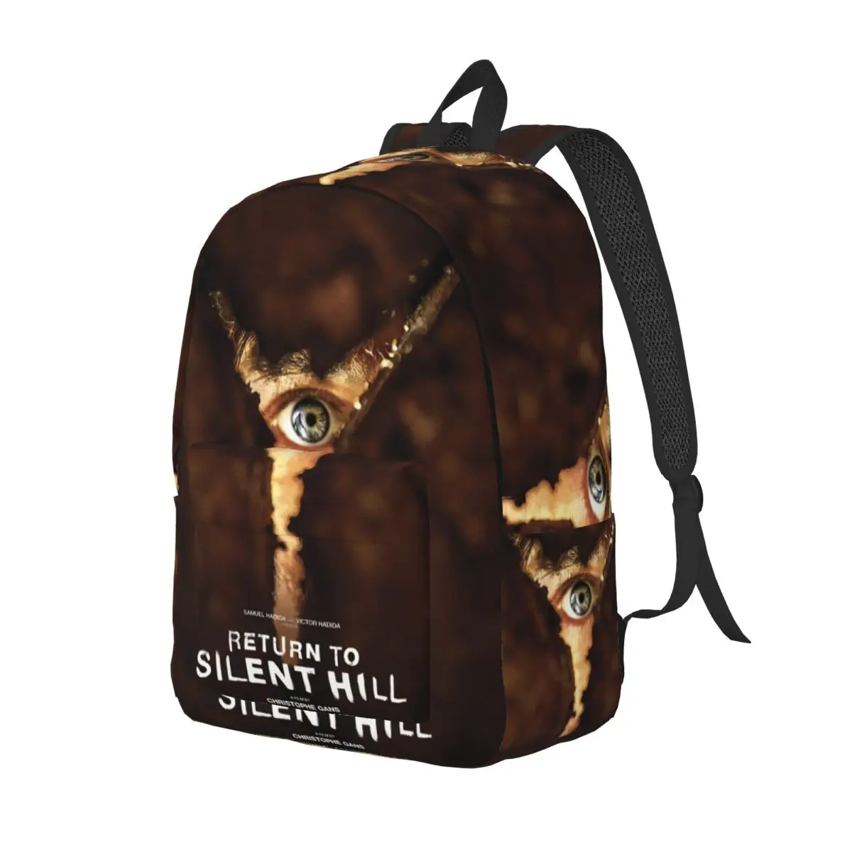 Return To Silent Hill Movie 2026 Teenage Backpack Gift High School Work Daypack for Men Women Laptop Shoulder Bag