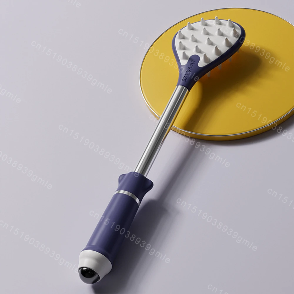 

Портативный скребок для царапин, телескопический масштабируемый инструмент для царапин на спине, портативная массажная палочка для точек