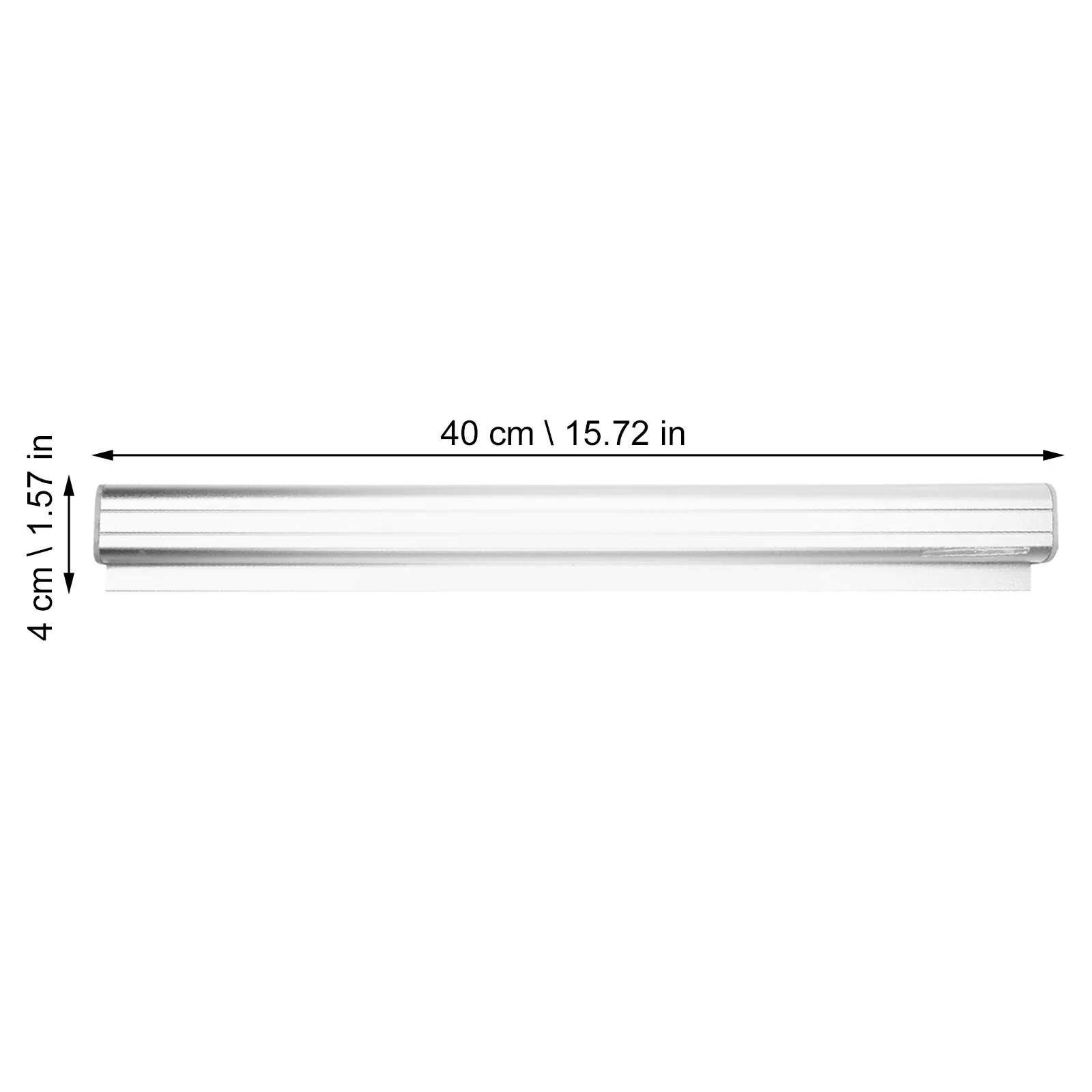 Restaurant Ticket Holder Aluminum Alloy Wall Mounted Slide Check Rack Receipt Paper Organizer Kitchen Supplies