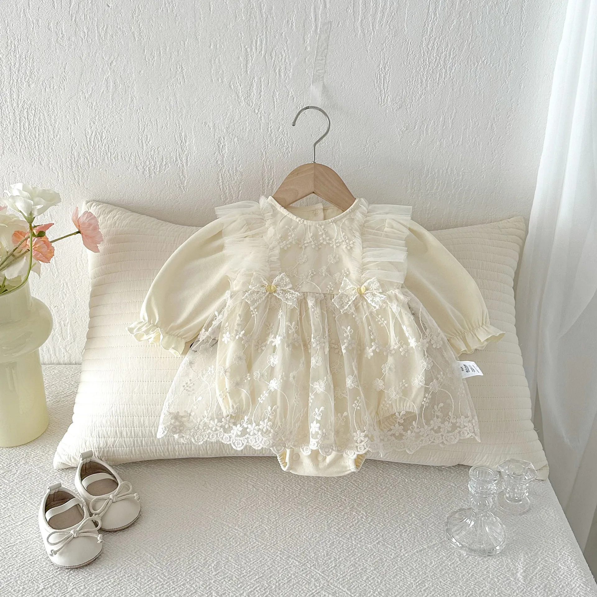 Baby Clothes Autumn and Spring Clothes Girl Baby Princess Jumpsuit Kids Outwear Fashion and Beautiful Rompers