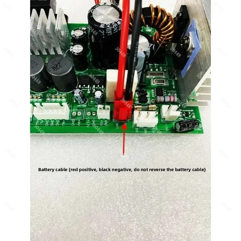 DIY High Power Outdoor Trolley Speaker Digital Amplifier Board Bluetooth Dual Output for 10 To 18 Inch Subwoofer