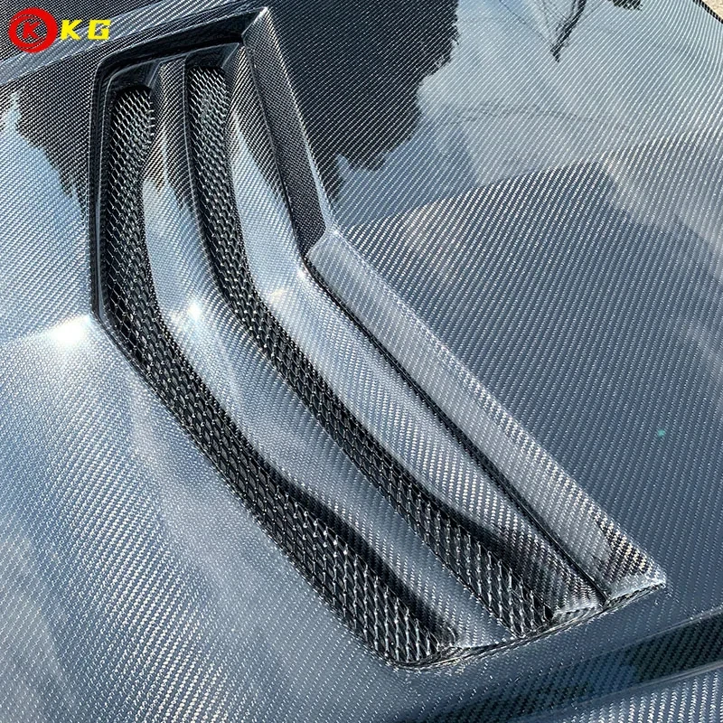 Premium Vented Carbon Fiber Hood Exterior Mod Part For XT6 2020+