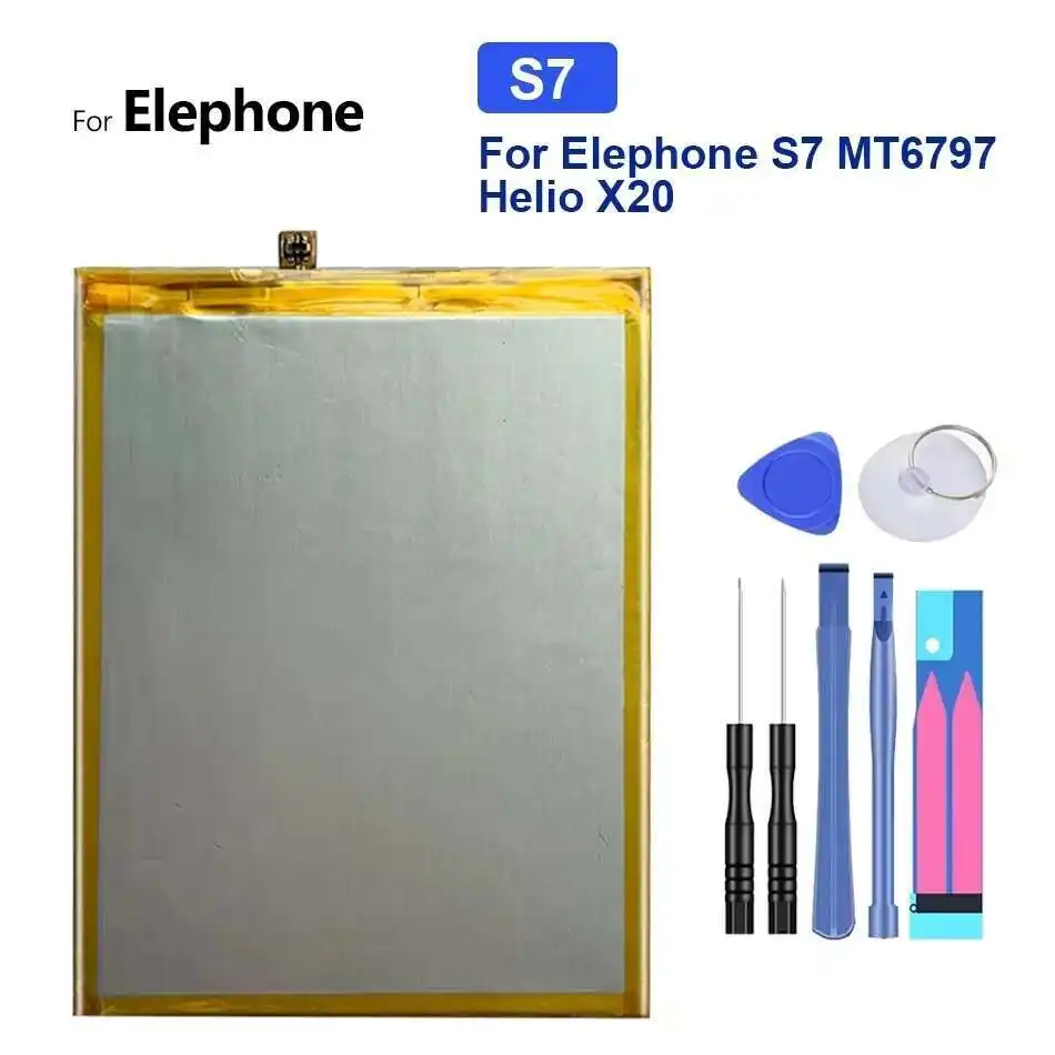

Для Elephone S7 MT6797 Helio X20 deca/Elephone R9 S7 (для ELEPHONE) Аккумулятор 3000 мАч