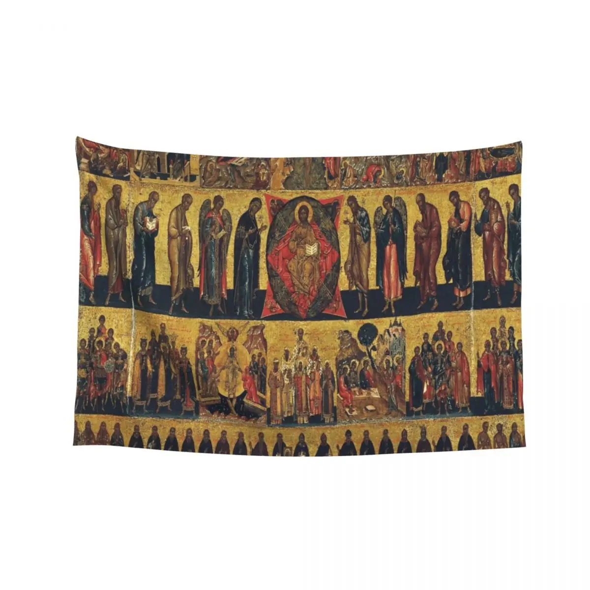 

All Saints Orthodox Christian Icon Tapestry Home Decorating Decor For Bedroom Korean Room Decor Tapestry