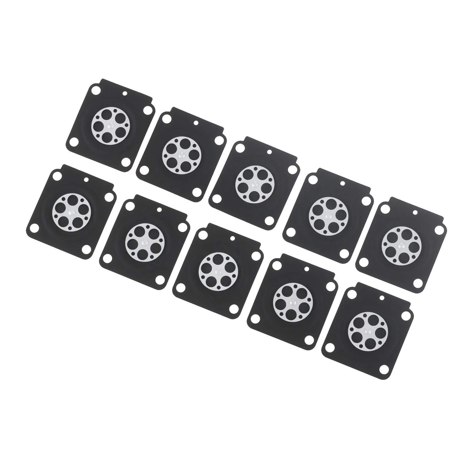 10 قطعة المكربن إعادة بناء القياس الحجاب الحاجز جوانات ل STIHL FS55 FS38 الانتهازي فرشاة القاطع قطع الغيار ل ZAMA A015053