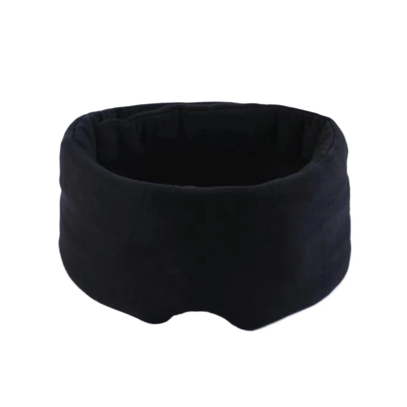 

3D-маска для сна с эффектом полного затемнения, регулируемая мягкая повязка на глаза без давления для мужчин и женщин