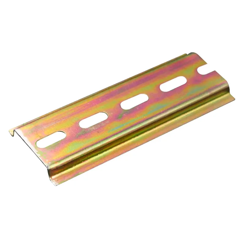Universal  Thickness Din Rail Guide Slotted 4/8/10/15/20/25/30cm C45 Circuit Breaker Terminal Blocks AC Contactor Guide Rails