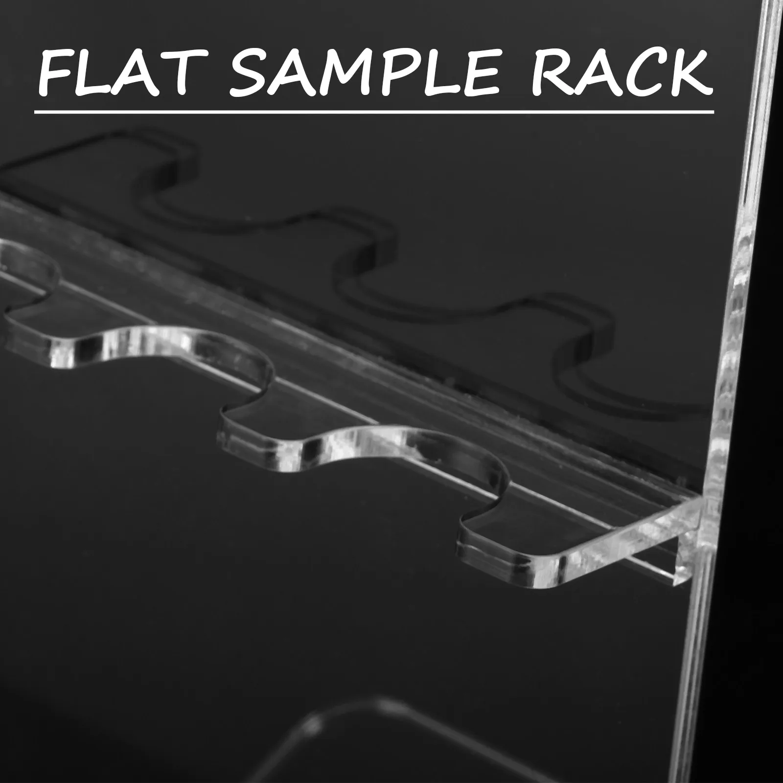 3 Slot Glass Pipette Rack Lab Desk Organizer Laboratory Pipette Stand for Research Classroom Lab Storage Organizer