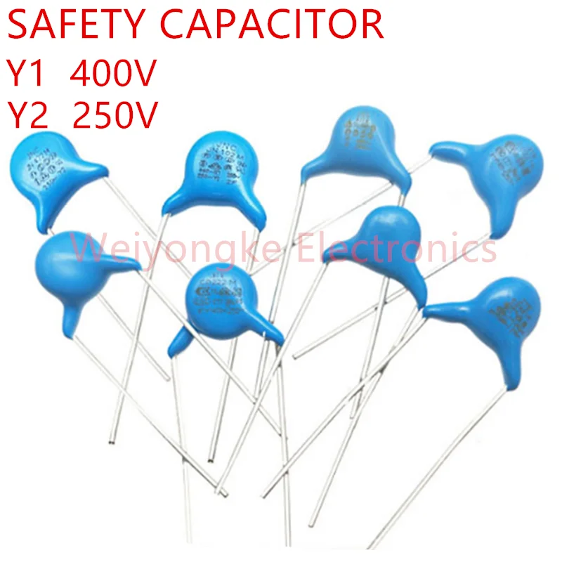 10PCS CS221K JY JNC102 471 CD222M CD472M 101M 221M 681M 152M 332M CS472M 103M X1Y1Y2 250V400V safety regulation Y capacitor