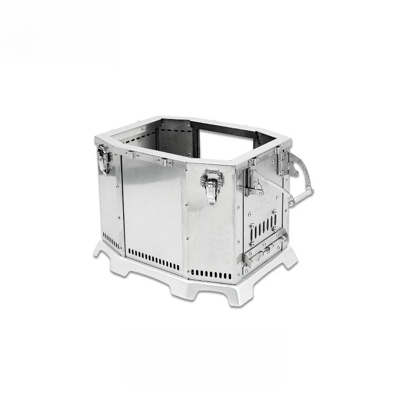 New modular design any combination to expand the real secondary combustion incinerator wood stove