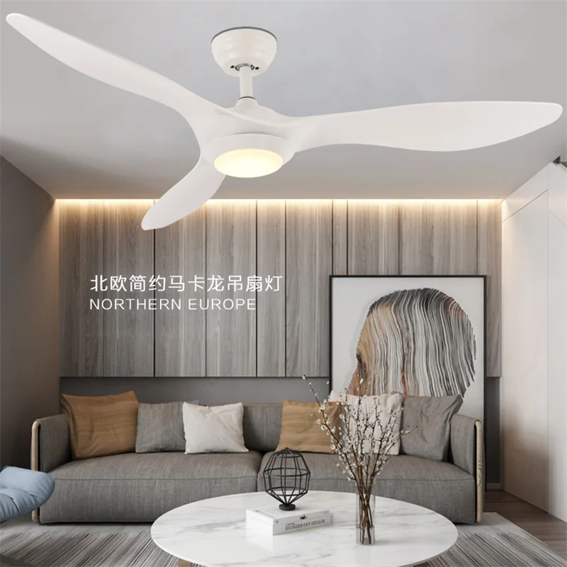 BELLE Modern Ceiling Fan Lights With Remote Control Fan Lighting For Home Foyer Dining Room Bedroom