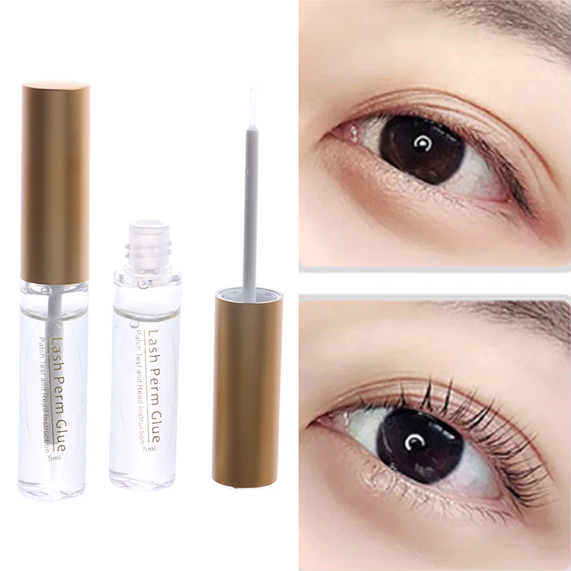 1PC 5ml Clear Lash Perm Glue colla adesiva per il sollevamento delle ciglia Perming strumenti cosmetici facili da pettinare