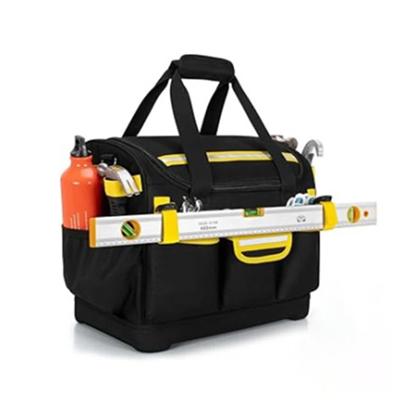 Electrician Tool Bag Professional Carpentry Complete Set Toolkit Portable Repair Kit Multiple Pockets Oxford Storage Tools Bags