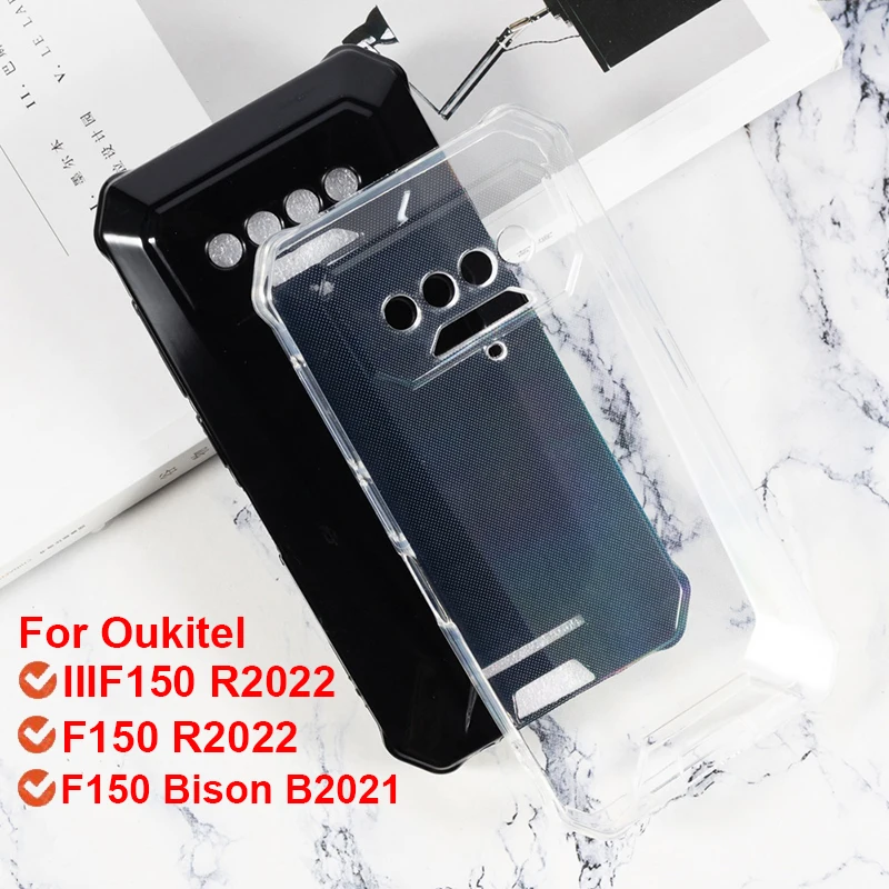 Soft Silicone Case For Oukitel IIIF150 Bison 2021 Octagon Warrior F150Bison 2021 Glass Cover on IIIF150 Bison 2021 Cases Vetro