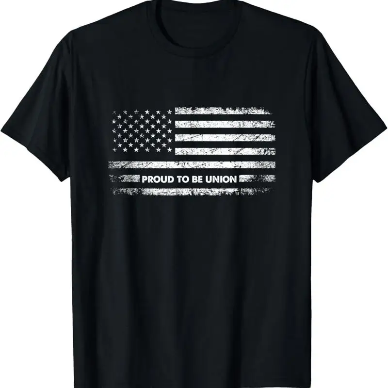 

Футболка Proud To Be Union Worker с американским флагом