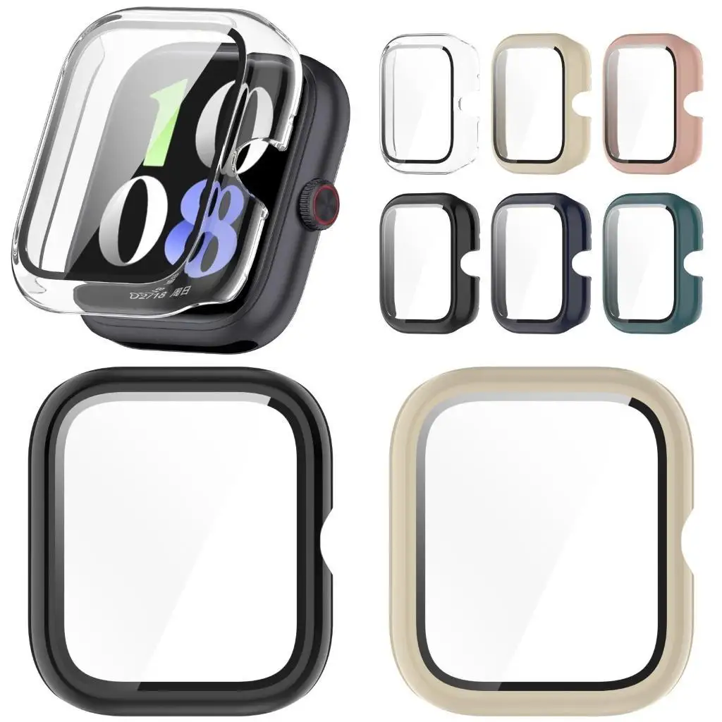 

31BA Watch Protective Cover for IQOO Watch PC Case Watch Screen Protector Scratchproof Cover Dustproof Housing