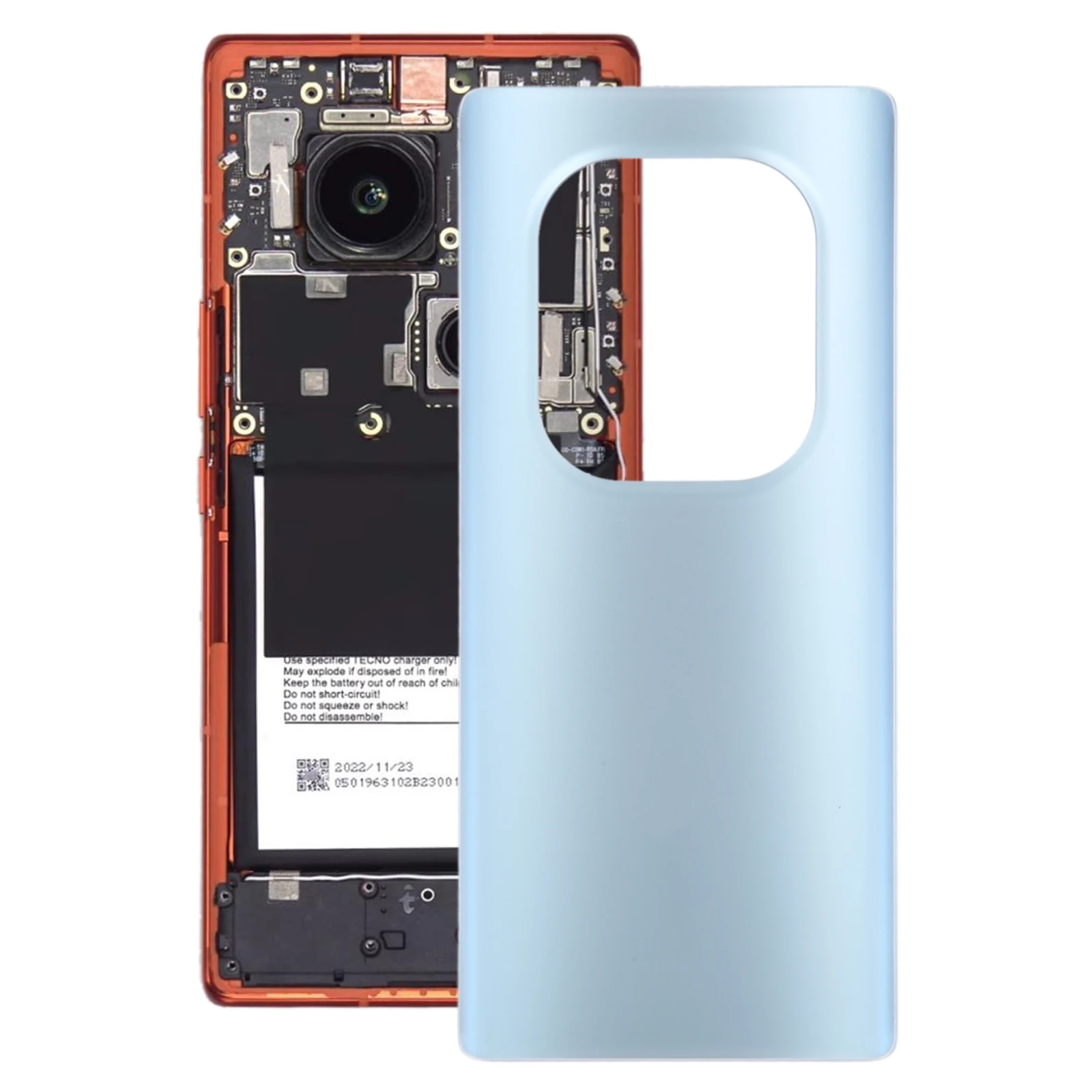 Battery Back Cover for Tecno Phantom X2 AD8