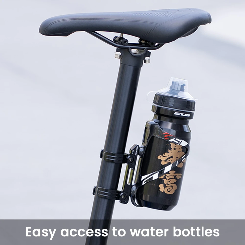 سبائك الألومنيوم زجاجة ماء قفص حامل محول تركيب قابل للتعديل دراجة زجاجة ماء حامل محول لزجاجة ماء حامل جبل #3