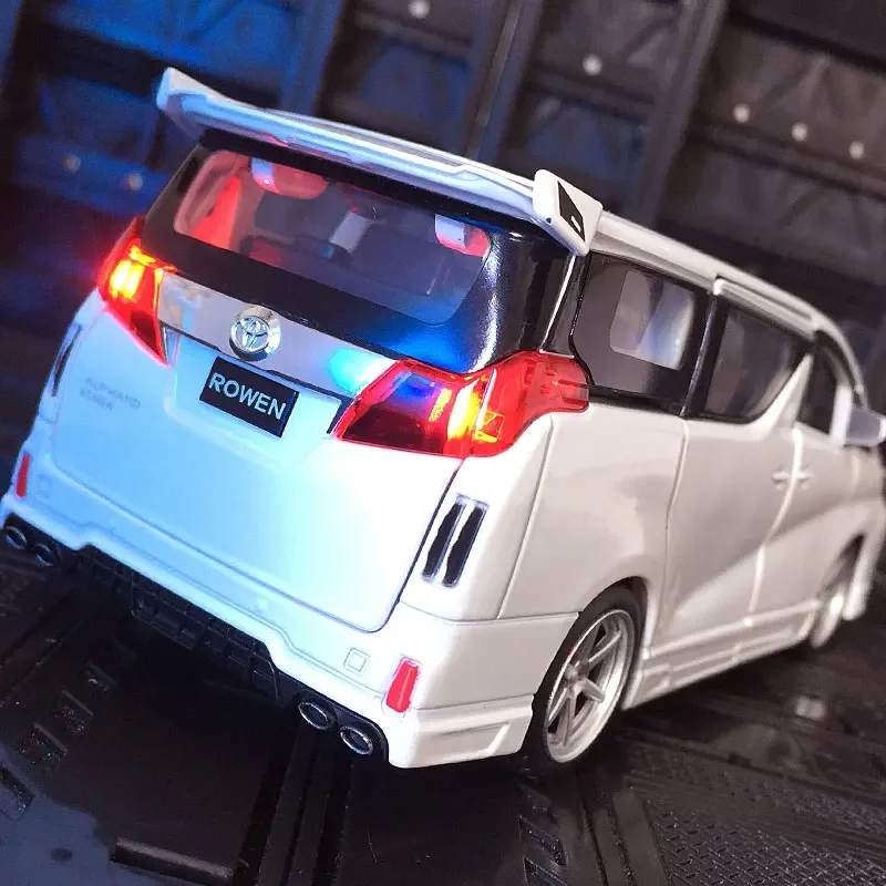 1:32 Alpha ROWEN Star voiture commerciale en alliage modèle de voiture son et lumière retirer jouets pour enfants adulte cadeau Collection moulé sous pression