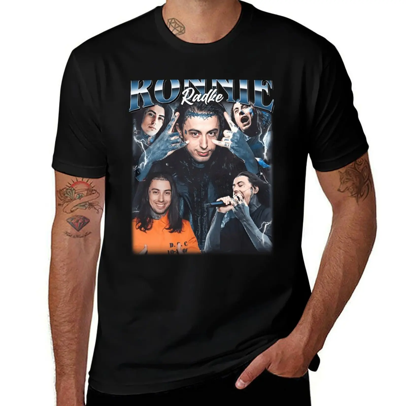 Limited Ronnie Radke T-Shirt Sports Basic Short Sleeve T-Shirt