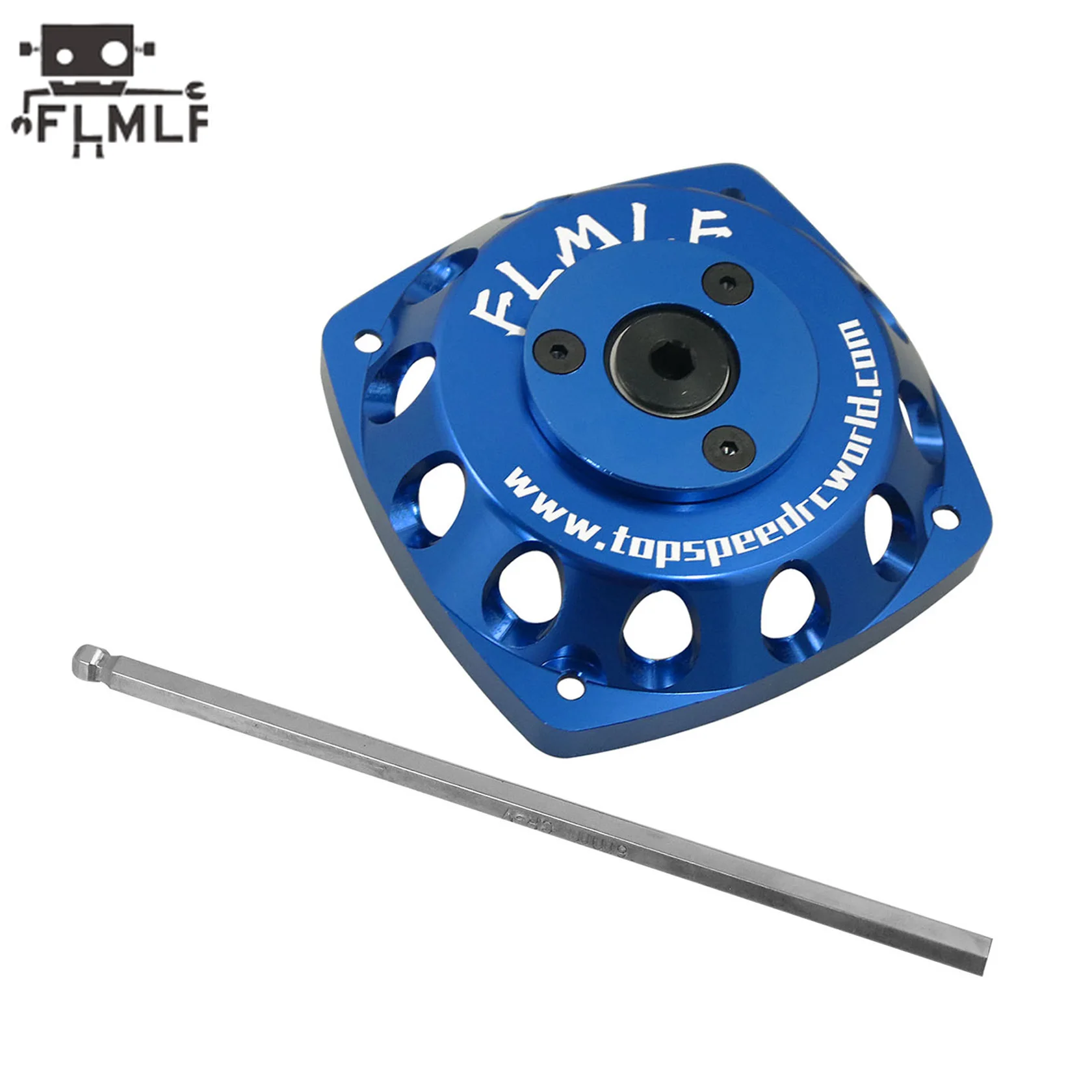 FLMLF 23CC-58CC Motor Metalen Roto Starter of Vliegwiel Kit voor 1/5 Rc Auto Hpi Rofun Km Rovan Baja Losi FG DBXL GoPed Redcat Onderdelen