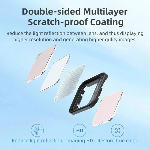 Imagen 2 del producto Juego de filtros aMagisn para DJI Flip ND8 ND16 ND32 ND64 CPL ND Black Mist 1/4 accesorios de filtros de lente