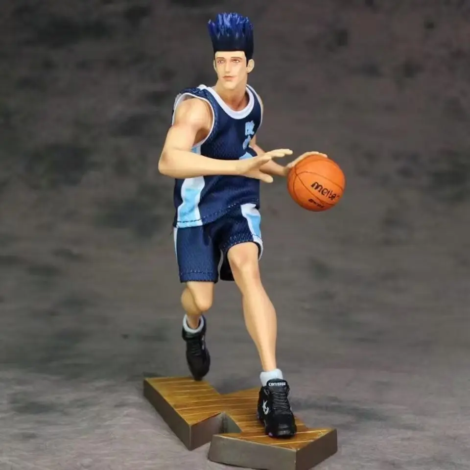 

Slam Dunk Anime Figure Basketball Akira Sendoh Action Model Scene PVC Collection Desk Decoration Kids Toys Gift
