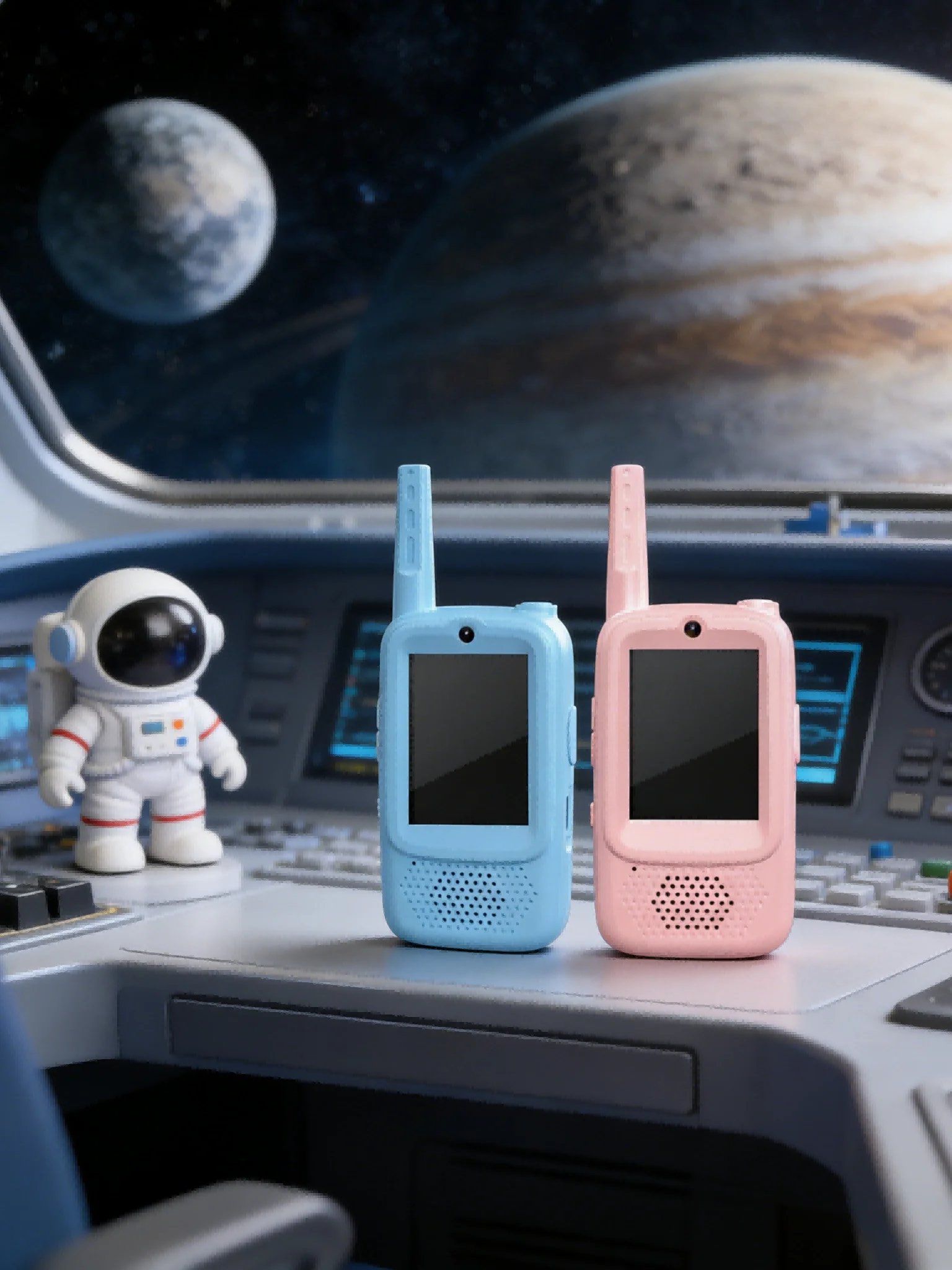 

Walkie Talkie For Kids Rechargeable HD Camera & Voice Changer Portable Long Range Wireless Radio Comunicador