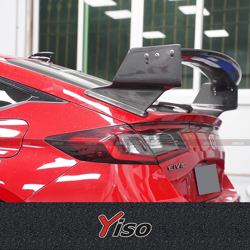 

Suitable for FL5 TYPER MUGEN Aerodynamic kit modified Infinity tail Carbon fiber big tail GT Big tail high tail