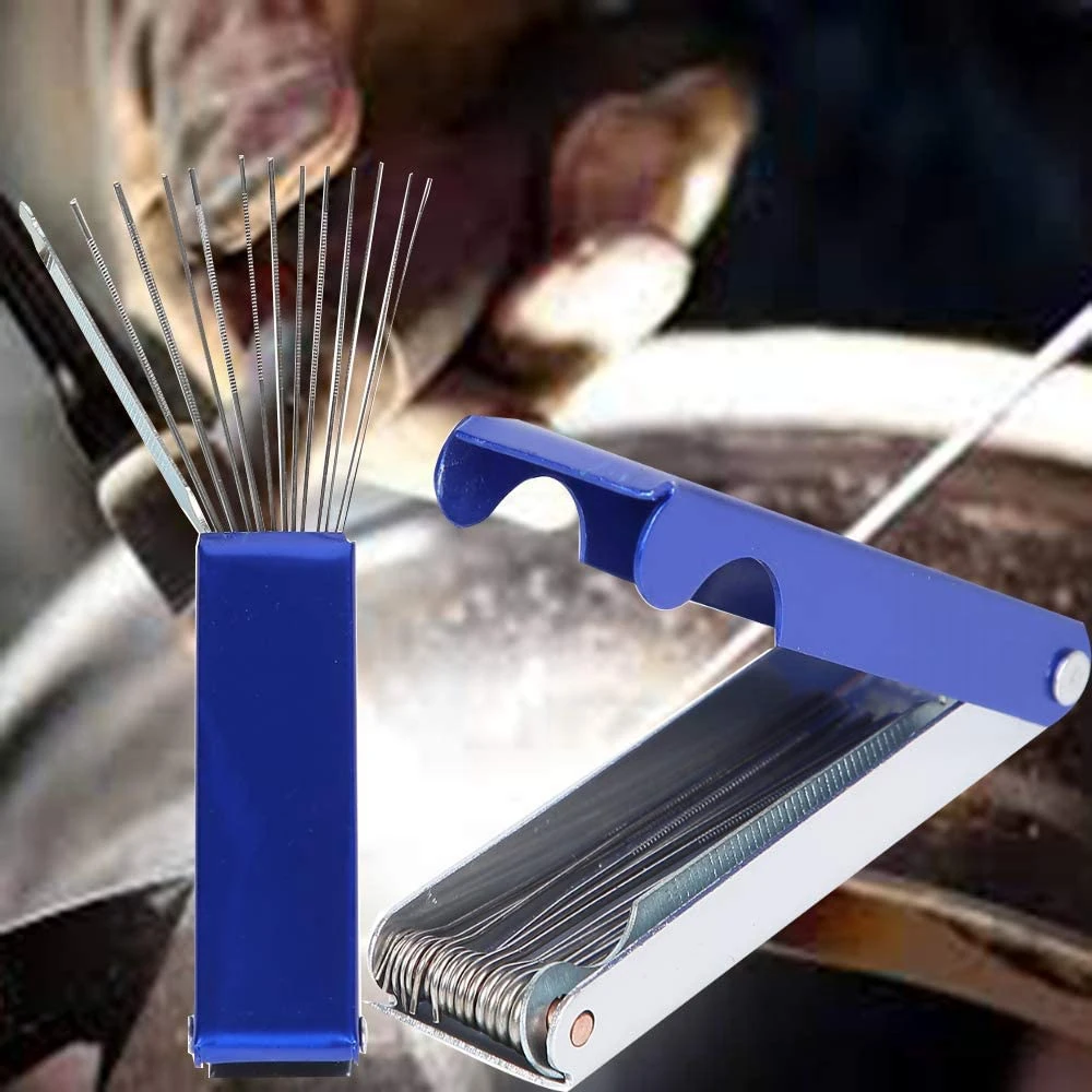 ABFKW 2 Tip Cleaner Sets for Cleaning Welding Cutting Nozzles/Tips, Gas Orifices, Engine Carburetors, Sprinklers,Shower Heads