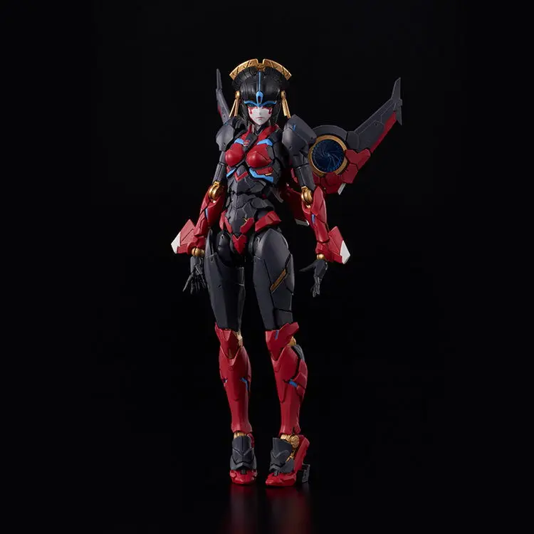 Em estoque chama brinquedos transformando arcee windblade modelo brinquedo anime presente coletar figuras de ação presente de natal decoração de mesa