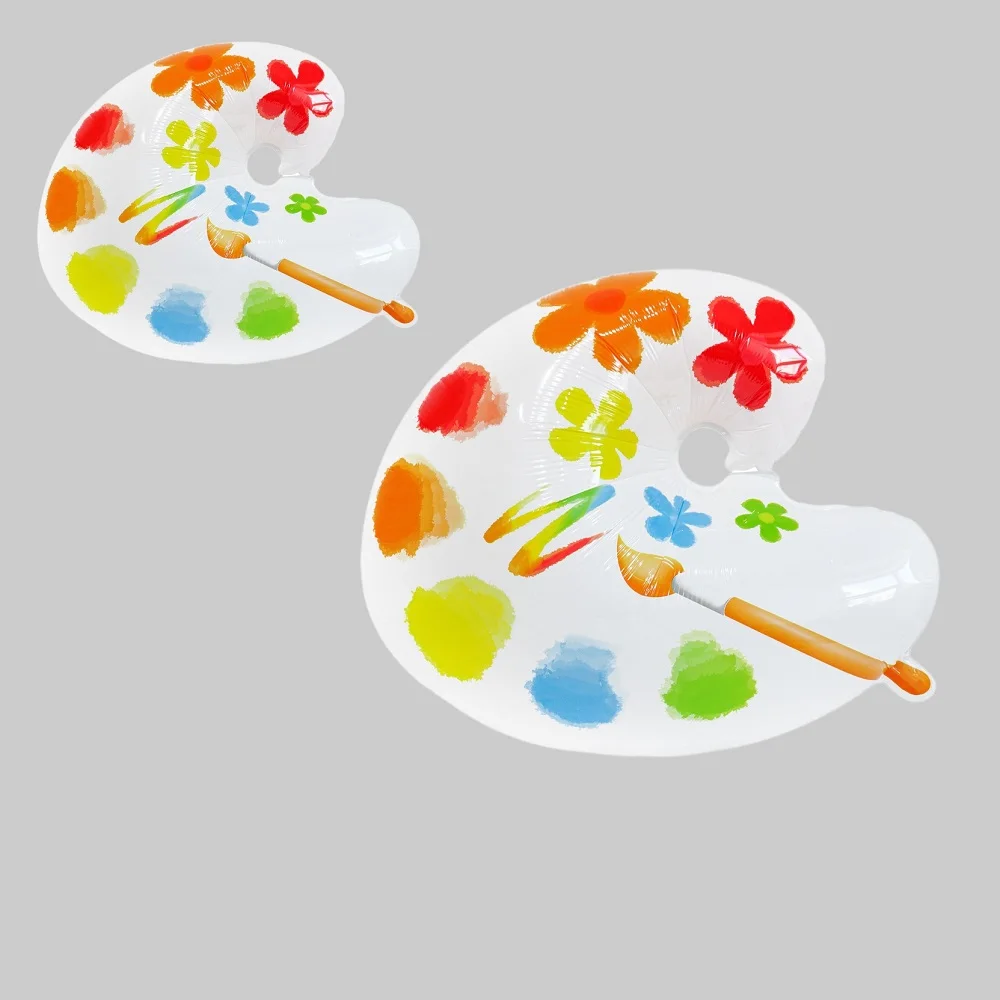 Palette Balloon, Children\'s Painting Party Decoration ,Art Painting Aluminium Film Balloon
